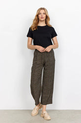 Soyaconcept basic T-shirt with round neck